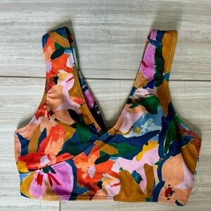 Nani Swimwear Switch V Crop Swim Top Size Small